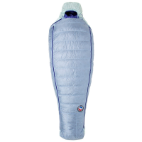 Women's Big Agnes Torchlight UL 30 Sleeping Bag 2021 - Regular Right in Blue | Polyester
