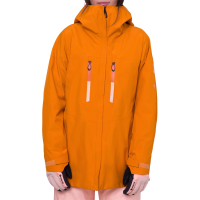Women's 686 GORE-TEX Skyline Shell Jacket 2024 in Orange size X-Small | Nylon/Wool