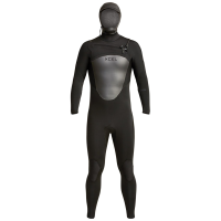 XCEL 5/4 Axis Hooded Wetsuit 2024 in Black size Mt | Spandex/Neoprene