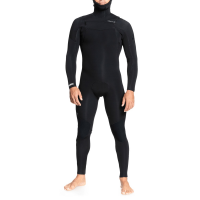 Quiksilver 5/4/3 Everyday Sessions Chest Zip Hooded Wetsuit 2022 in Black size Medium/Small | Nylon/Elastane/Rubber