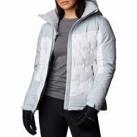 Women's Columbia Wild Card Down Jacket 2022 in Blue size X-Small | Polyester