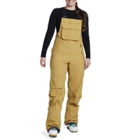 Women's Trew Gear Astoria Bibs 2024 in Brown size X-Large | Nylon