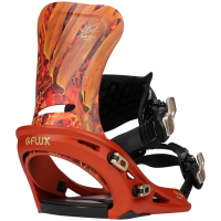 Women's Flux GS Snowboard Bindings 2021 in Orange size X-Small
