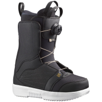 Women's Salomon Pearl Boa Snowboard Boots 2023 in Black size 8