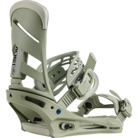 Burton Mission Snowboard Bindings 2026 in Green size Medium | Aluminum