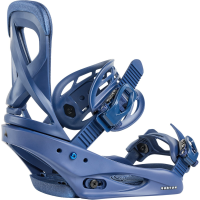 Women's Burton Scribe Snowboard Bindings 2026 in Blue size Large | Aluminum