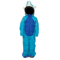 Kid's WeeDo funwear MONDO Monster Snowsuit 2022 in Blue size X-Large | Polyester