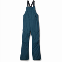 Women's Mountain Hardwear Firefall/2 Short Bibs 2022 in Purple size Medium | Nylon
