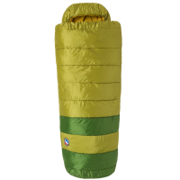 Big Agnes Echo Park 0 Sleeping Bag 2023 in Green size Wide Long | Nylon/Cotton/Polyester