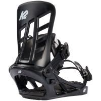 K2 Indy Snowboard Bindings 2026 in Black size Medium | Nylon