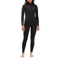 Women's Billabong 3/2 Synergy Back Zip GBS Wetsuit 2022 in Black size 8 | Nylon/Polyester/Neoprene