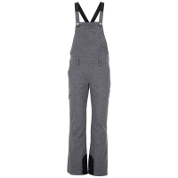 Women's Obermeyer Malta Bib Overalls Gray in Charcoal size 2