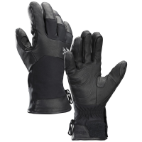 Arc'teryx Sabre Gloves 2023 in Black size Small | Nylon/Leather/Elastane