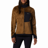 Women's Mountain Hardwear Polartec(R) High Loft(TM) Jacket 2022 in White size Medium | Elastane/Polyester