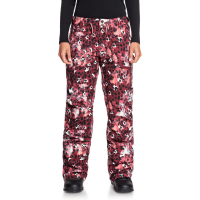 Women's Roxy Nadia Printed Pants 2021 in Red size X-Small | Polyester
