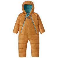 Kid's Patagonia Hi-Loft Down Sweater Bunting Infants' 2023 in Orange size 18M | Nylon/Plastic