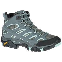 Women's Merrell Moab 2 Mid GORE-TEX Hiking Boots 2022 Blue in Sage size 6 | Leather
