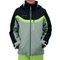 Kid's Obermeyer Fleet Jacket Boys' 2022 in Green size X-Large | Polyester