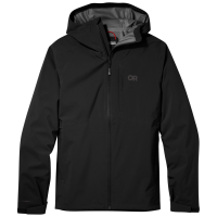 Outdoor Research Dryline Rain Jacket 2022 in Black size Small | Polyester