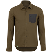 Pearl Izumi Canyon Alpha LS Shirt 2022 in Green size Medium | Spandex/Polyester