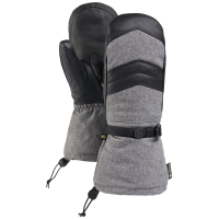 Women's Burton GORE-TEX Warmest Mittens 2026 in Gray size X-Large | Leather