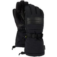 Women's Burton GORE-TEX Warmest Gloves 2023 in Black size Medium | Leather
