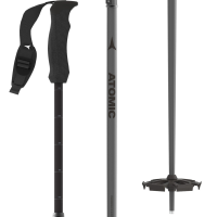 Atomic Backland FR SQS Adjustable Ski Poles 2026 in Black | Aluminum