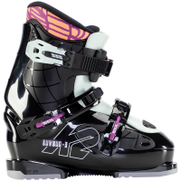 Kid's K2 Luvbug 3 Ski BootsKids' 2023 in Black size 23.5 | Plastic