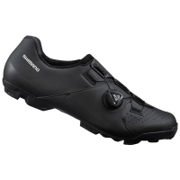 Shimano XC3 Wide Shoes 2022 in Black size 41 | Leather/Rubber