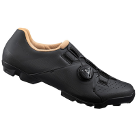 Women's Shimano XC3 Shoes 2022 in Black size 37 | Leather/Rubber