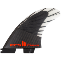 FCS II Accelerator PC Tri Fin Set 2024 size Medium