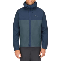 Rab(R) Downpour Eco Jacket Men's 2024 in Blue size 2X-Large