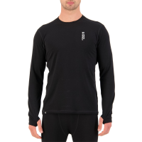 Mons Royale Cascade Flex 200 Long Sleeve Top Men's 2026 in Black size 2X-Large | Nylon/Wool/Elastane