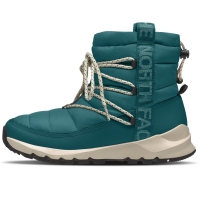 Women's The North Face Thermoball Lace-Up Boots 2022 in Green size 7 | Rubber