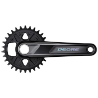 Shimano Deore FC-M6100 12-Speed Crank Set 2022 - 175mm,30T size 175Mm30T