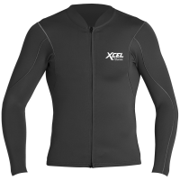XCEL Axis 1/.5 Long Sleeve Front Zip Jacket 2021 in Black size Small