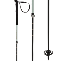 Volkl Touristick AA Adjustable Ski Poles 2025 in White size 110-140 | Aluminum