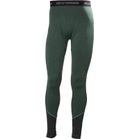 Helly Hansen Lifa Midweight Base Layer Pants 2026 in Green size Large | Wool