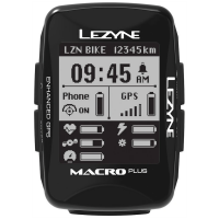 Lezyne Macro Plus GPS Bike Computer 2022 in Black