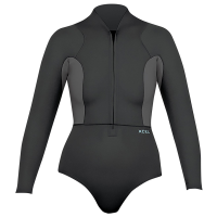 Women's XCEL 1.5/1mm Axis Long Sleeve Front Zip Springsuit 2021 in Black size 10 | Spandex/Neoprene