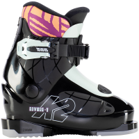 Kid's K2 Luvbug 1 Ski BootsKids' 2023 in Black size 16.5 | Plastic