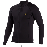 Billabong 1mm Revolution Front Zip Wetsuit Jacket 2021 in Black size Small | Nylon/Polyester/Neoprene