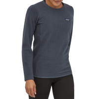 Women's Patagonia R1 Air Crew 2023 in Blue size X-Small | Wool/Polyester
