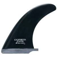 True Ames California Classic Longboard Fin 2024 in Black size 7