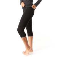 Women's Smartwool 250 Baselayer 3/4 Bottoms 2023 in Black size X-Large