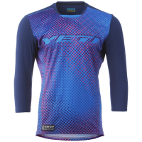 Yeti Cycles Enduro 3/4 Jersey 2022 in Purple size Large | Spandex/Polyester