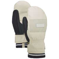 Burton Free Range Mittens 2022 in White size X-Large | Leather