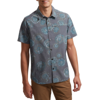Toad &amp; Co Boundless Short-Sleeve Shirt 2021 in Blue size Medium | Cotton/Elastane/Polyester