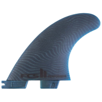 FCS II Performer Neo Glass Large Tri Fin Set 2024 in Blue