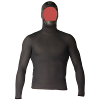 XCEL Celliant Jacquard Shirt with 2mm G&B Hood in Black size X-Small | Neoprene